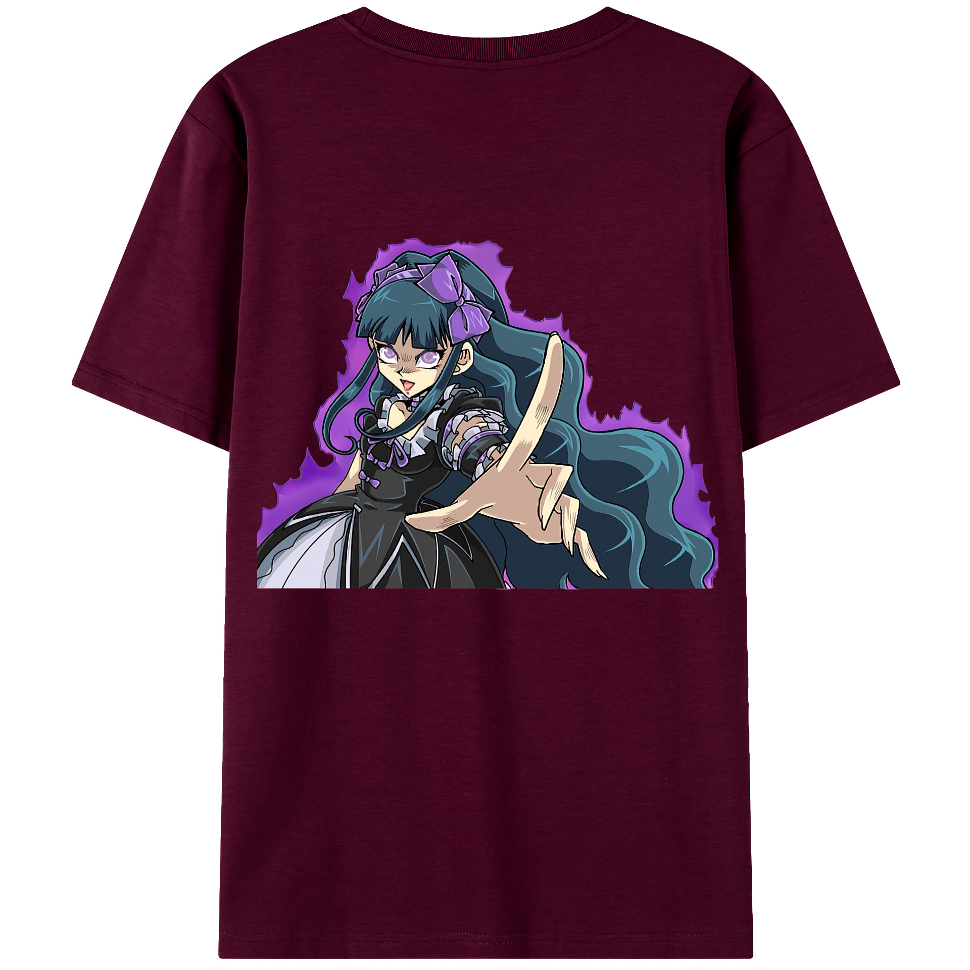 （画像用） 遊☆戯☆王 Yu-Gi-Oh! レディース半袖Tシャツ(バックプリント)
